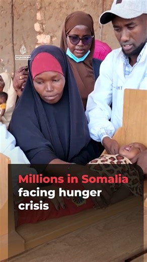 The UN is warning 6.5 million people in Somalia are facing extreme hunger, triggered by a prolonged drought. The crisis is being made worse by conflict and cuts to global aid funding. | Al Jazeera English