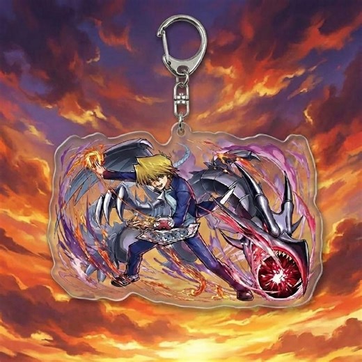 Yu-gi-oh Anime Keychain, Duel Monsters Acrylic Charm, Yami Yugi Seto Kaiba Keyring, Millennium Puzzle Accessory, Manga Fan Gift, Gamer Prop - Etsy
