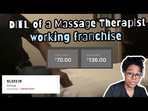 Day in the life of a massage therapist | busy weekend | pay/ tip included and some advice