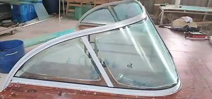 Custom High Quality Windshield Aluminum Boat Windscreen for Boat Accessories