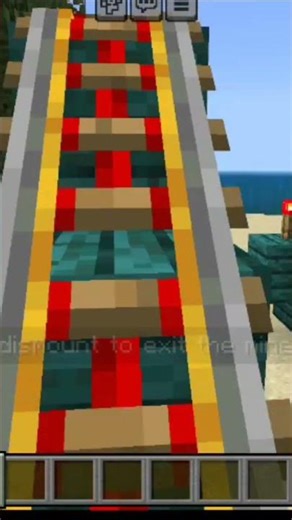 minecraft dollar coaster perfect loop #minecraftloop #perfectloop #minecraft #minecraftshorts