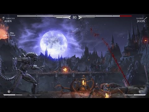 Mortal Kombat X_Alien/Tarkatan VS Jason/Slasher