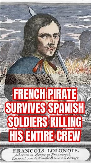 François l'Olonnais’s daring escape from Spanish soldiers #pirates #history #piratehistory #pirates