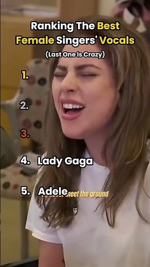 Top 5 Female Vocals Ranked! (Who is #1? 👑)