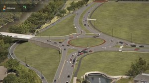 Dublin roundabout ready to open