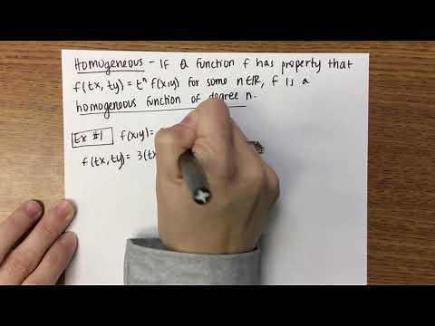 2.5: Solutions by Substitutions (1/2)