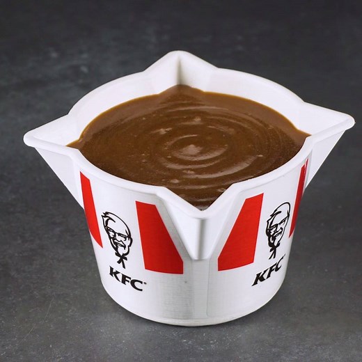 3.6M views · 26K reactions | Introducing the KFC family gravy bucket featuring ergonomic design and innovative quad spout technology | KFC | Facebook