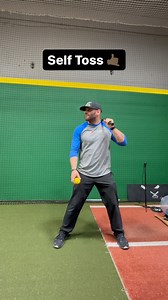 ❇️ Challenge yourself with self toss @theropebat 🤙🏼 ✔️ This took a few reps 😅 #baseballswing #baseballtoolbox #feelwork #battingcage #baseballdad #baseballlife #baseballmom | The Hitter’s Lab
