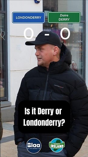 DERRY OR LONDONDERRY? 👀