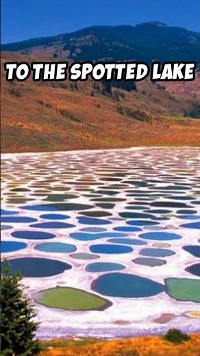 Spotted Lake: Canada's Mystical Mineral Wonder! 🌈🇨🇦