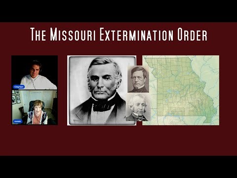 16: The Missouri Extermination Order