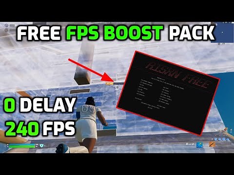 *ULTIMATE* Fortnite CHAPTER 5 Optimization Tool🔧(Boost Fps, Lower Input Delay & Latency)