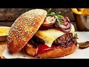 Burger au cheddar | Recette gourmande