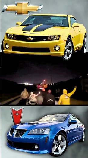 🔥INSANE Performance Battle | Chevy Camaro SS vs Pontiac G8🔥🏁