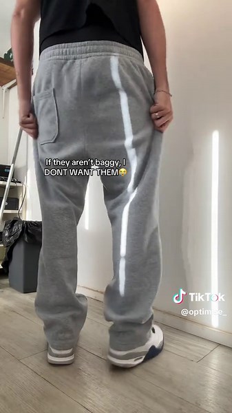 Stylish Winter Sun Baggy Joggers for Tall Men