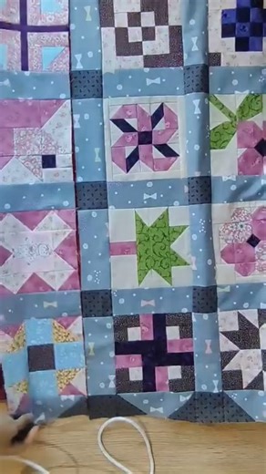 Ready to bring your quilt blocks together? Check out my step-by-step tutorial on assembling the quilt top! 🧵 If you'd like the cutting dimensions for borders and sashing written out for you, just leave a comment with #cutting, and I’ll send it straight to your inbox!" 🧵If you’re looking for details on each block, head over to the playlist #30days30blocks by clicking "view playlist" at the bottom of @ video for all the tutorials in this series. Let’s finish this quilt together! #QuiltTopAssembl