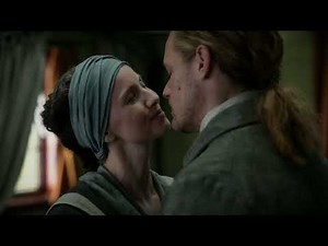 Outlander 6x01 / Kiss Scenes — Claire and Jamie (Caitriona Balfe and Sam Heughan)