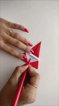 DIY Santa Claus with Paper 🎅 | Easy Christmas Craft for Kids & Beginners