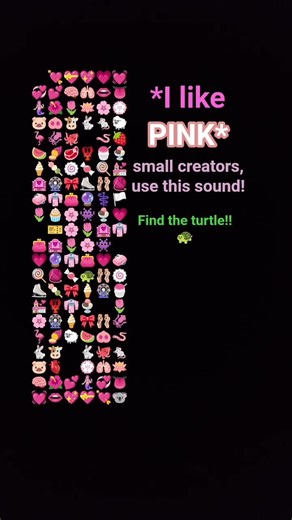 comment 💚🩷 if YOU found the TURTLE!! 🐢#pink #coquette #pinkmood #pinkeverything