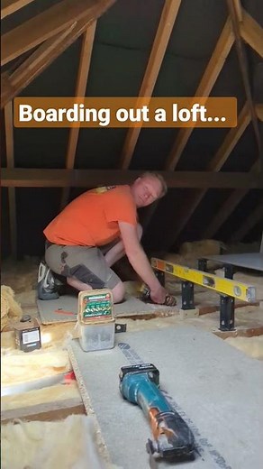 Boarding out a loft...