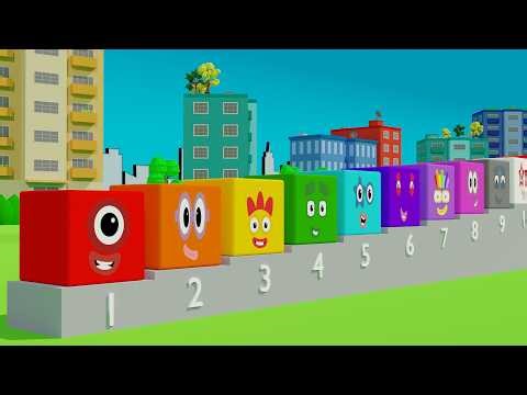 Climbing the Numberblocks Stairs! Count to 100