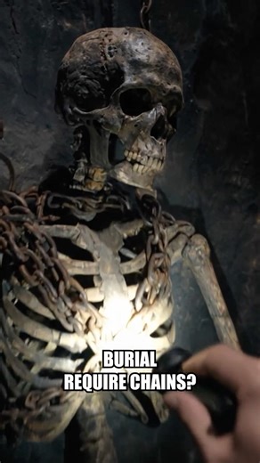 A Skeleton Discovered Shackled in a Sealed Underground Vault