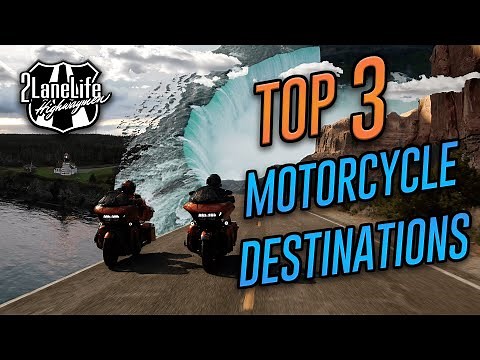 Motorcycle Touring on Harley-Davidsons | Our Top 3 Motorcycle Destinations of 2021!
