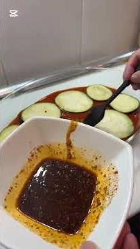 This is how to prepare baked eggplant #food #recipe #shorts