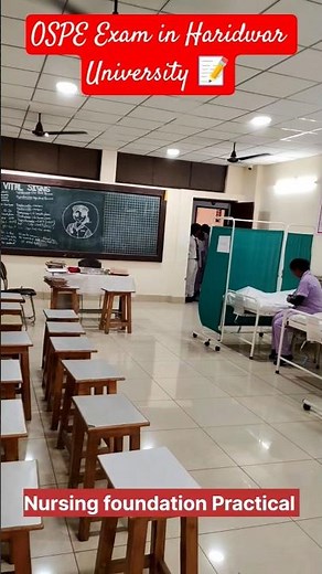 OSCE And OSPE exam fundamentals of nursing practical for B.Sc nursing students