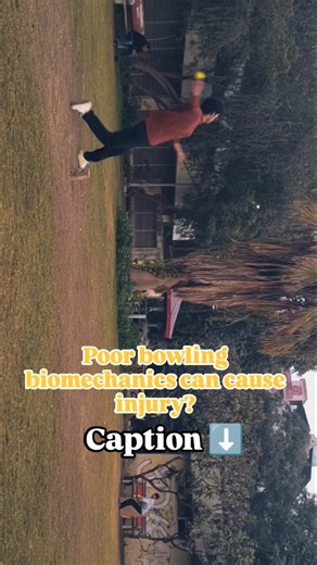 Dr. shavez ahmed (PT) | 🏏 Poor Bowling Biomechanics Can Cause: 1.Spine Injuries (most common) -Lumbar stress fracture (pars interarticularis) -Chronic low back... | Instagram