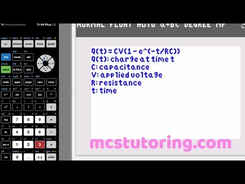 PHYSEM1 Intro TI84 Plus CE Physics Program Electricity Magnetism #ti84 #ti84program #physics