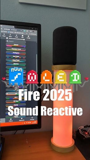 WLED Sound Reactive Fire 2025 Effect!
