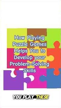 Why Playing Puzzle-Based Games Helps Develop Your Algorithmic Method of Solving Complex Problems