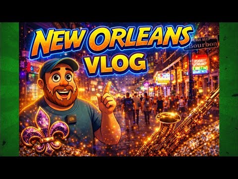 🔥 NEW ORLEANS VLOG: The City That Never Sleeps… And We Survived It! 🤯🎺 🔥
