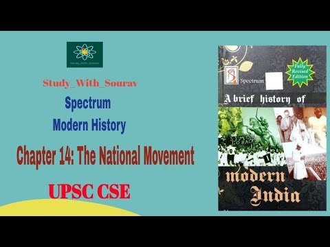 Chapter 14: The National Movement | Spectrum Modern History