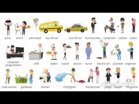 Vocabulary Tutorial - All About Different Jobs