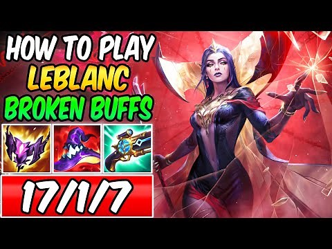 BUFFED LEBLANC MID IS AMAZING - HOW TO PLAY LEBLANC GUIDE | Best Build & Runes | League of Legends