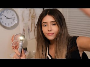 ASMR - Doctor Cranial Nerve Examination (smell, hearing, touch, taste, soft spoken)