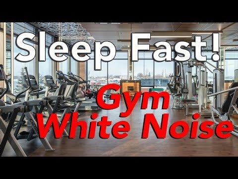 Treadmill White Noise - 8 Hours Ambient Gym Sounds for Sleep + Black Screen
