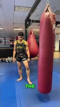 Master the Muay Thai Kick: Pivot Your Feet First! #shorts