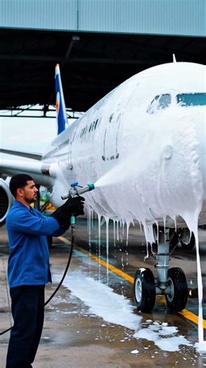 HOW TO The Dirtiest Airplane Wash Ever | From Extremely Muddy to SuperClean #Truck#TruckWash#Truck