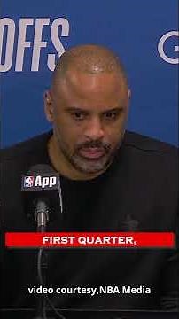 Ime Udoka after Game 1 loss to Lakers, "They were too comfortable on their end."
