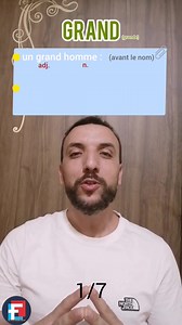 La place de l'adjectif. Plusieurs adjectifs changent de sens en fonction de leur place, s’ils sont avant ou après le nom. C’est le cas de : propre, drôle, curieux, grand, ancien, cher… #orthographe #vocabulaire #vocabulary #VocabularyChallenge #adjectifs #Adjetives #learnfrench #apprendrelefrancais #learnfrenchonline #viralshorts #ClassedeFLE #learnfrenchdaily #viralreelsfb #viralreels #viralvideo #viralreelsfacebook Le FLE pour Tous El aissaoui Learn English - English Class | Le FLE pour Tous