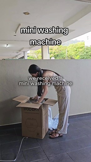 Testing Out My New Mini Washing Machine!