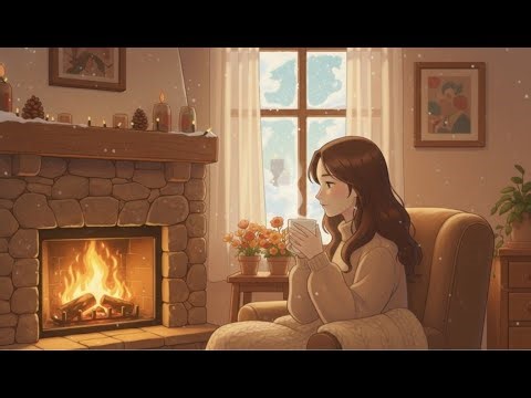A Peaceful Winter Christmas Day, Where Quiet Moments Warm the Heart | Ghibli Style Video
