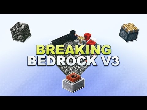 Minecraft - Breaking Bedrock // Bedrock Zerstören - Tutorial 1.12
