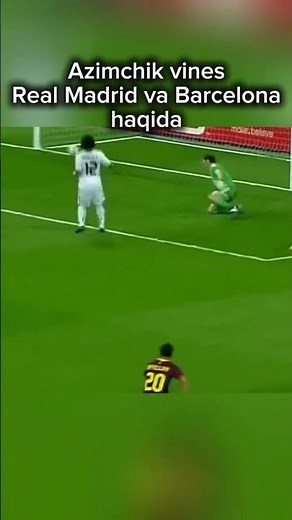 Azimchik vines Real va Barsa haqida #football #uzbekistan #realmadrid #barcelona #elclasico #shorts