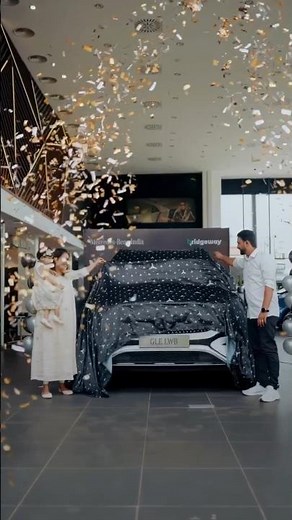 VIP DELIVERY WITH MERCEDES ✨ #trendingshorts