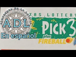 Como se juega el Pick 3 de la lotería de Texas.