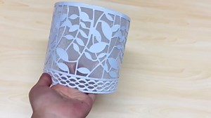 Lurrose Vintage Decor Black Decor 1pcs Metal Lampshade Leaf Pattern Lamp Shade Iron Art Lampshade Hollow Lamp Cover for Home Table Wall Lamp, White Vintage Decor Table Decor